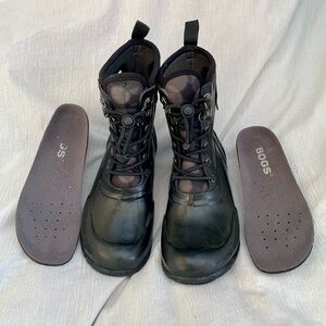 BOGS Youth Sidney Lace Black Waterproof Boots